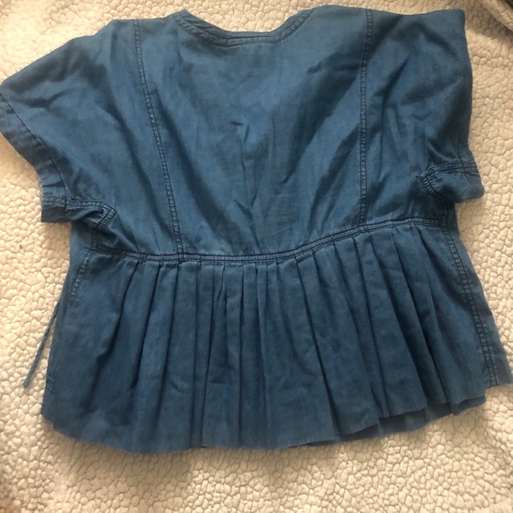 Rebecca Taylor denim top - Picture 5 of 5